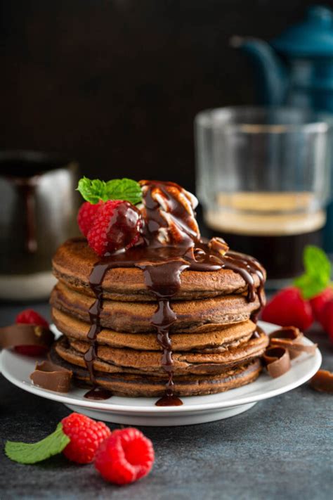 Chocolate Pancakes | The Novice Chef