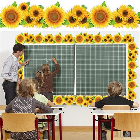 Bestonzon 20 Sheets of Wear-resistant Bulletin Board Border Classroom ...