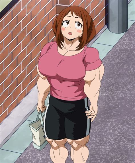 Muscular female anime characters 2021