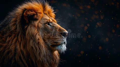 A Close Up of a Lion S Face Stock Photo - Image of lion, cats: 312971396