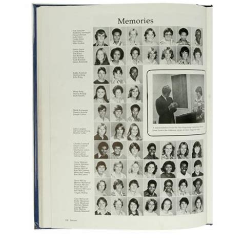 1978-79 Michael Jordan High School Yearbook. Th