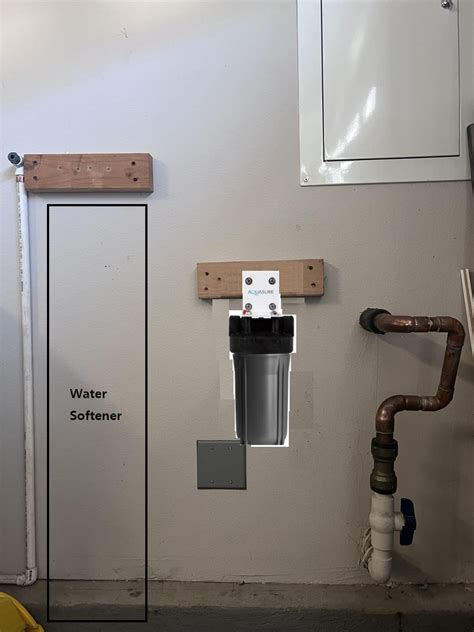 Water softener installation - : r/DIY