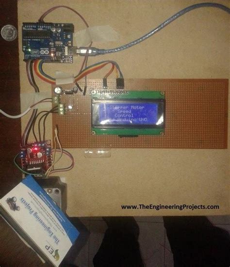 Stepper Motor Speed Control using Arduino - The Engineering Projects