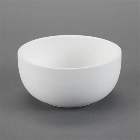 21446 Cereal Bowl - ready to paint, cone 04 Ceramic Bisque by Chesapeake