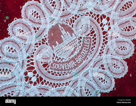 Lace product, Brussels, Belgium Stock Photo - Alamy