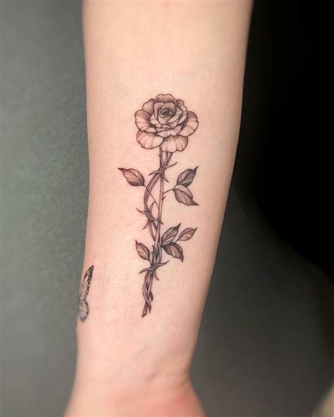 12+ Rose With Thorns Tattoo Ideas To Inspire You!