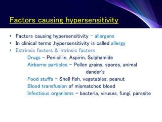 HYPERSENSITIVITY | PPT