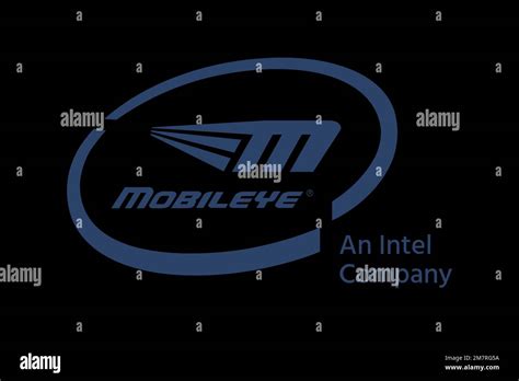 Mobileye, Logo, Black background Stock Photo - Alamy