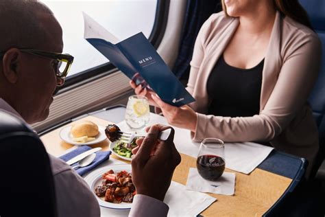 Amtrak Adds 3 New Meals for Acela First Class