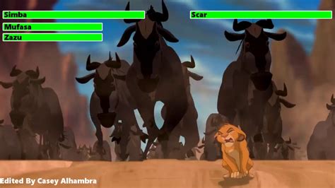 Wildebeest Lion King Disney Version