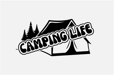 Premium Vector | Camping svg design