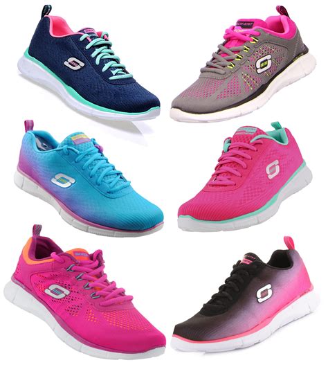 Womens Skechers Equalizer Memory Foam Gel Top Comfort Lightweight ...