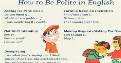 How to Be Polite in English! with Useful Expressions - ESLBuzz Learning ...