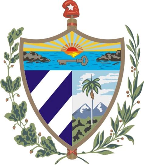 Buy Cuba coat of arms vector and download