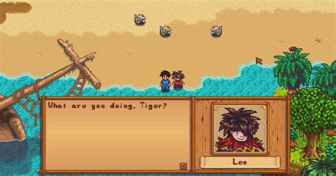 Stardew Valley How To Make Friends With Leo On Ginger Island