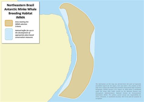 Northeastern Brazil Antarctic Minke Whale Breeding Habitat IMMA ...