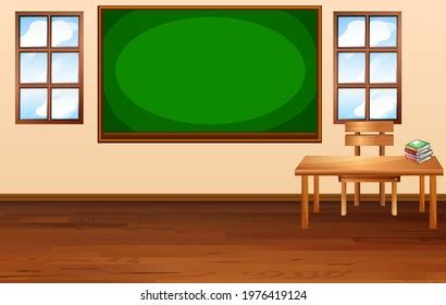 Almost Empty Classroom Clipart