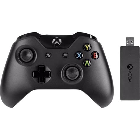 Gamepad Microsoft Xbox One Controller + Wireless Adapter for Windows ...