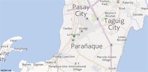 Paranaque Map - Philippines