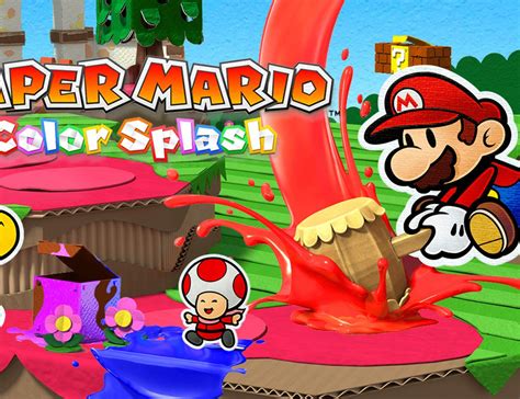 Paper Mario Color Splash Wallpaper