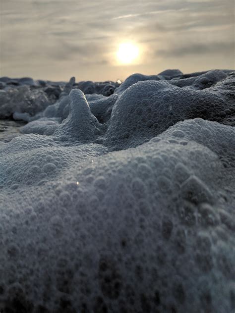 ITAP of sea foam : r/itookapicture