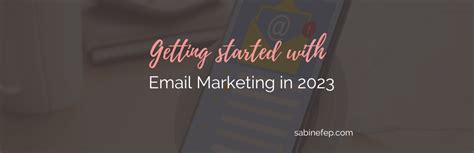 Getting started with Email Marketing - Sabine Panneau - Strategic ...