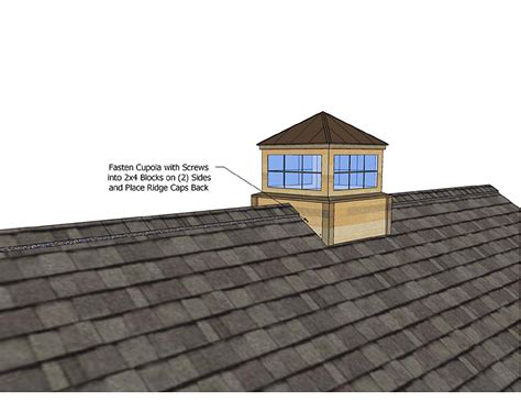 Cupola Installation Instructions | How to Install Cupola