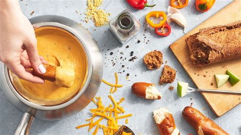 Melting Pot Cheddar Cheese Fondue Recipe | The Wallet