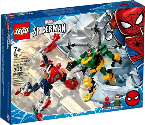 LEGO Marvel 76198 Spider-Man & Doctor Octopus Mech Battle unveiled