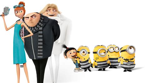 Despicable Me 3 Agnes Lucy Wilde Gru Dru Minions