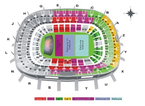 Stade De France Seating Chart: A Visual Reference of Charts | Chart Master