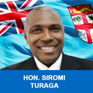 HON. SIROMI TURAGA - Parliament of the Republic of Fiji