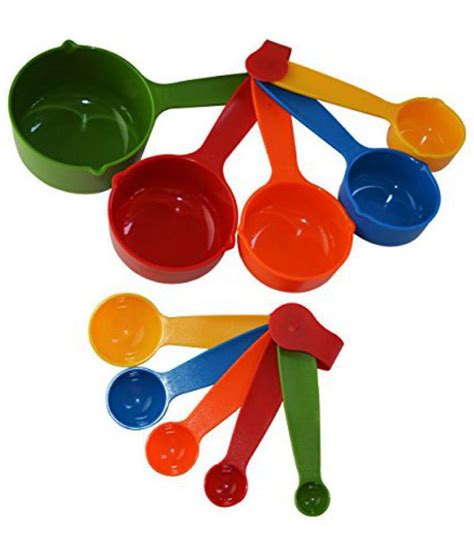 Measuring Cups and Spoons Set - 10 Pieces: Buy Online at Best Price in ...