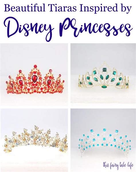 These Amazing Tiaras are Inspired by Disney Princesses