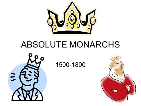 Absolute Monarchy Drawing