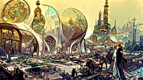 ArtStation - Utopian City Capitol 2