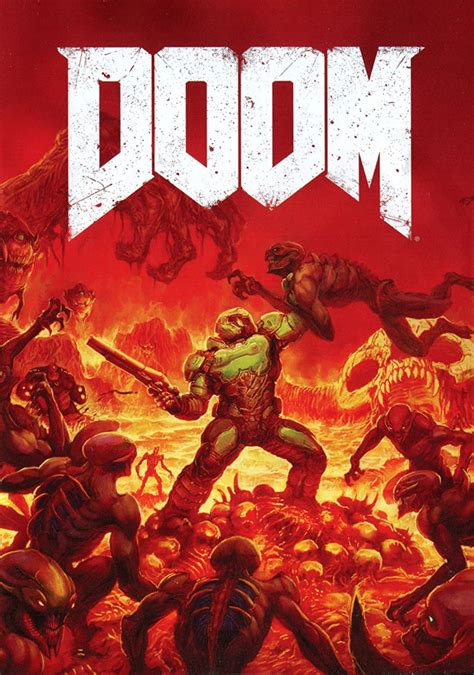 Who is the artist for the alternate 2016 Doom cover art? : r/Doom