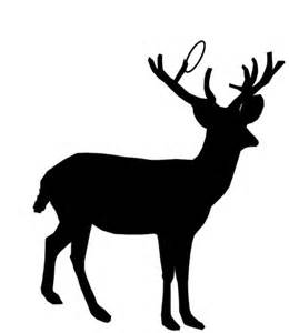 Deer Silhouette Clip Art at Clker.com - vector clip art online, royalty ...