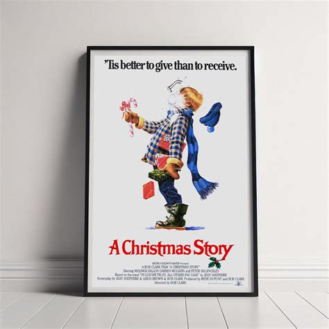 A Christmas Story Movie Poster High Quality Canvas Poster - Etsy