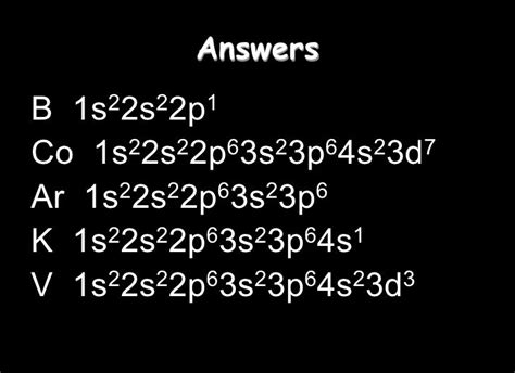 3.3 electron configuration