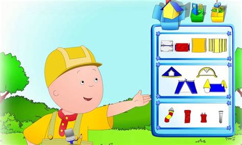 Building with Caillou | NuMuKi