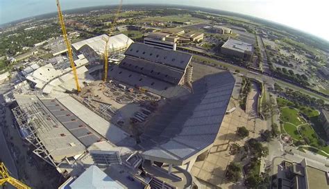 Anonymous drone video shows Kyle Field renovation in progress