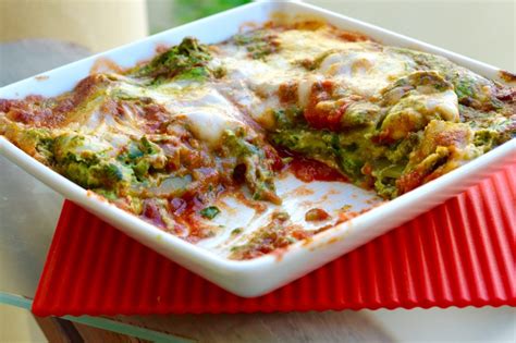 The Recipe for Spinach and Ricotta Lasagne