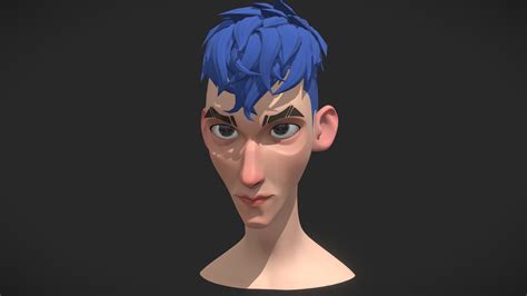 Stylized Face - Download Free 3D model by Afonso Rodenbusch (@soh_zeta ...