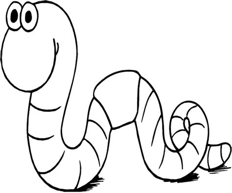 Free Worm Clip Art Black And White, Download Free Worm Clip Art Black ...