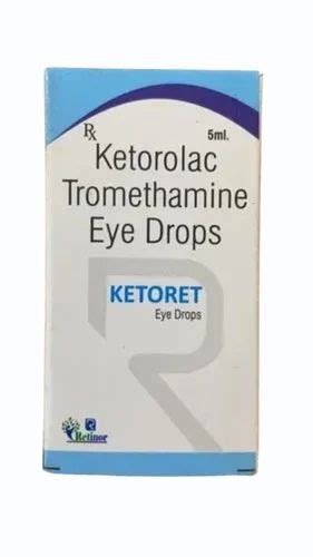 Ketorolac Tromethamine Eye Drops, 5ml at Rs 120/piece in New Delhi | ID ...