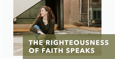 THE RIGHTEOUSNESS OF FAITH – Daily devotionals and bible studies.