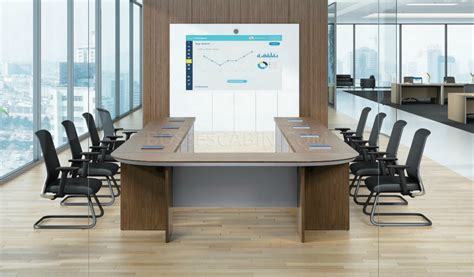 U Shape Conference Table, Veneer | Office Furniture Online: Boss'sCabin