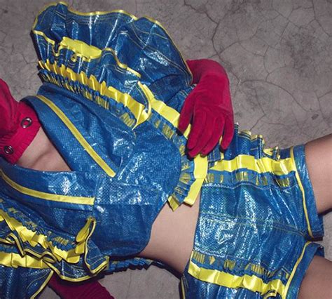 People Are Now Making Clothes Out of IKEA Blue Bags