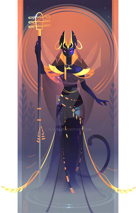 Bastet ~ Egyptian Gods by Yliade on DeviantArt